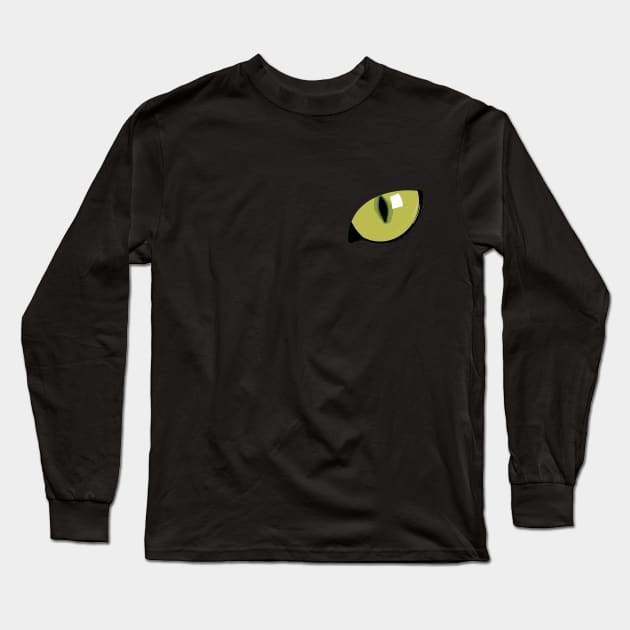 Cat eye Long Sleeve T-Shirt by Vanilla Susu